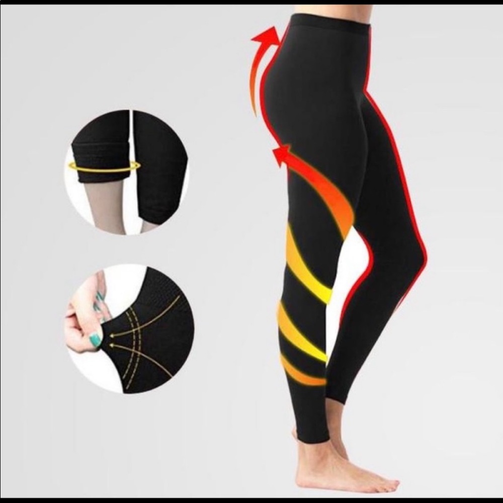 Sleep slimmers, black, size 3XL